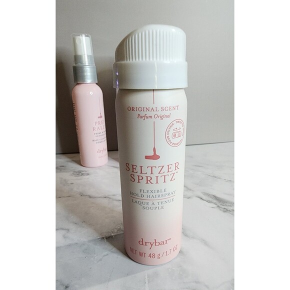 Drybar Travel Size Styling Set – Prep Rally, Hot Toddy, & Seltzer Spritz - New - Picture 7 of 8
